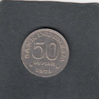 Beschrijving: 50 Rupiah BIRD